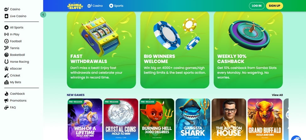 samba slots